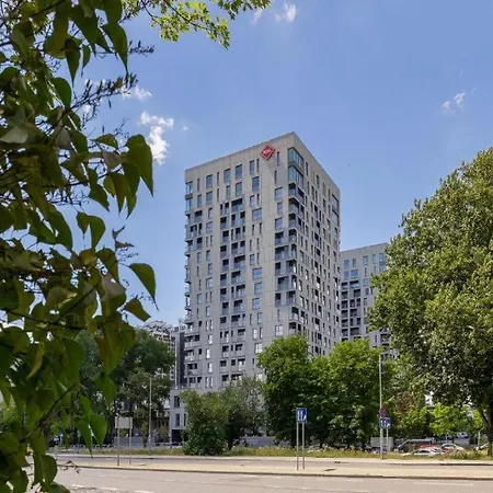 15 Pietro Sokolska 30 Towers - New - Lux - Parking - Sauna - Gym- And The View In Katowice